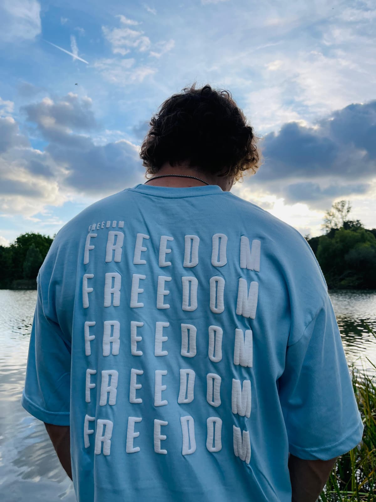 Freedom - Oversized Drop Shoulder t-shirt (Unisex)