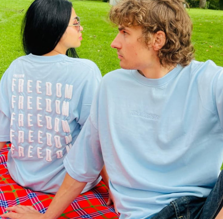 Freedom - Oversized Drop Shoulder t-shirt (Unisex)