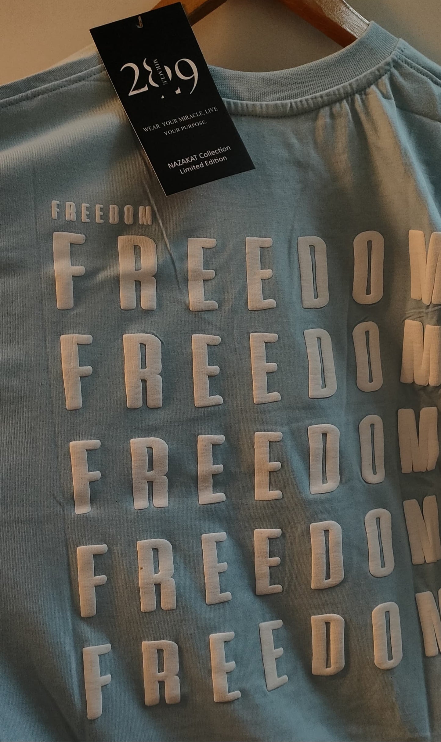 Freedom - Oversized Drop Shoulder t-shirt (Unisex)