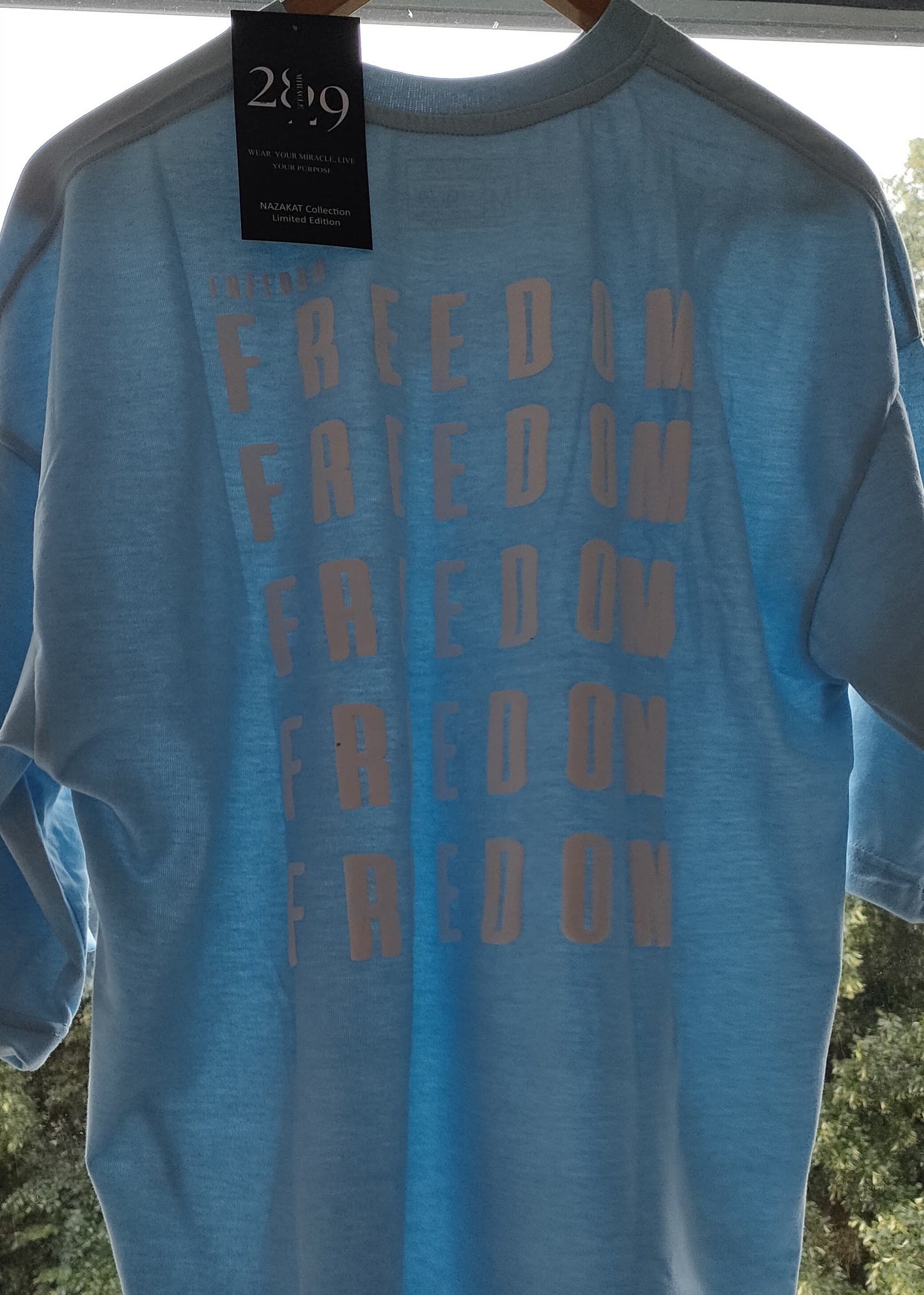 Freedom - Oversized Drop Shoulder t-shirt (Unisex)