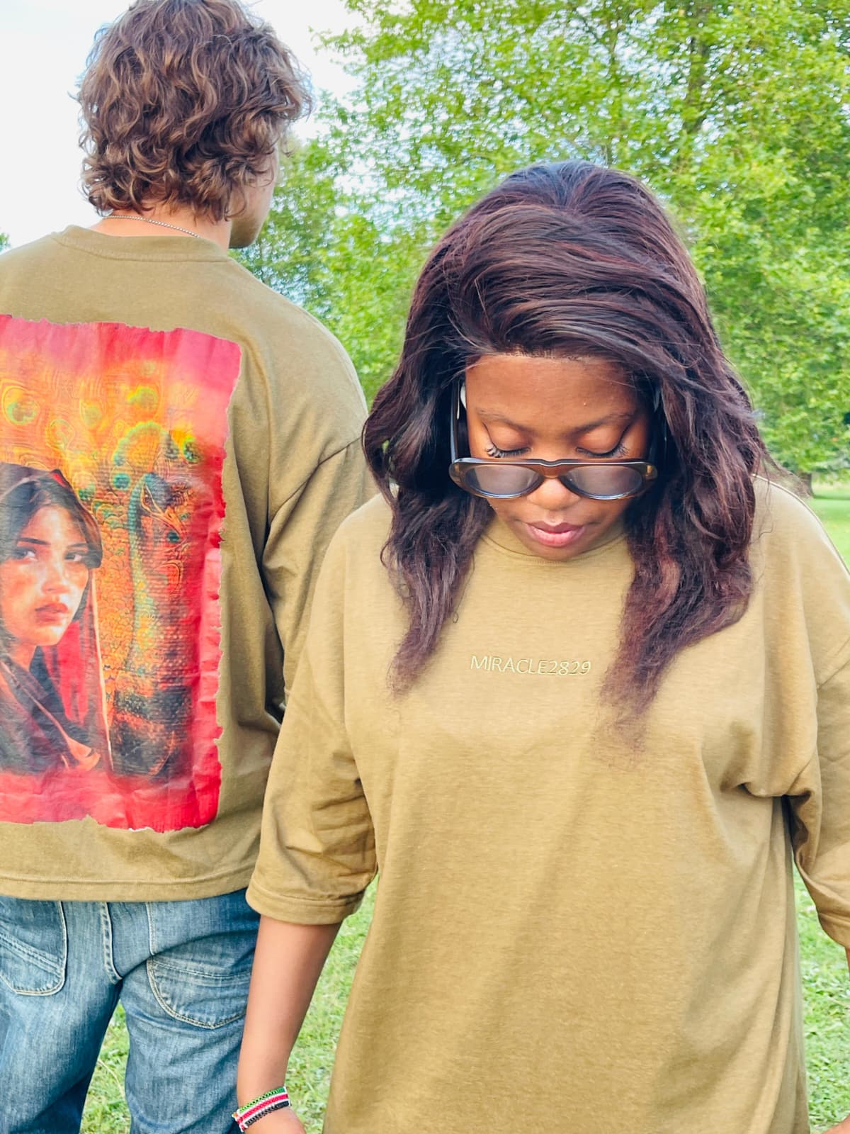 Inner Grace - Oversized Drop Shoulder t-shirt (Unisex)